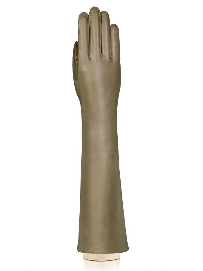 Длинные серые перчатки ELEGANZZA GR01-00017566