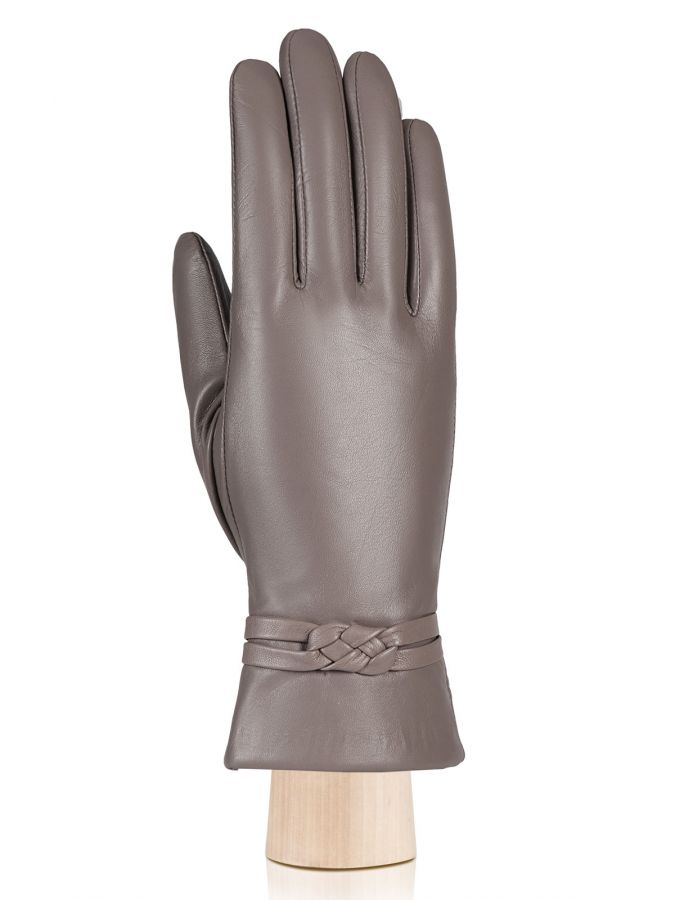 Кожаные перчатки с декоративным узелком ELEGANZZA GR01-00023361