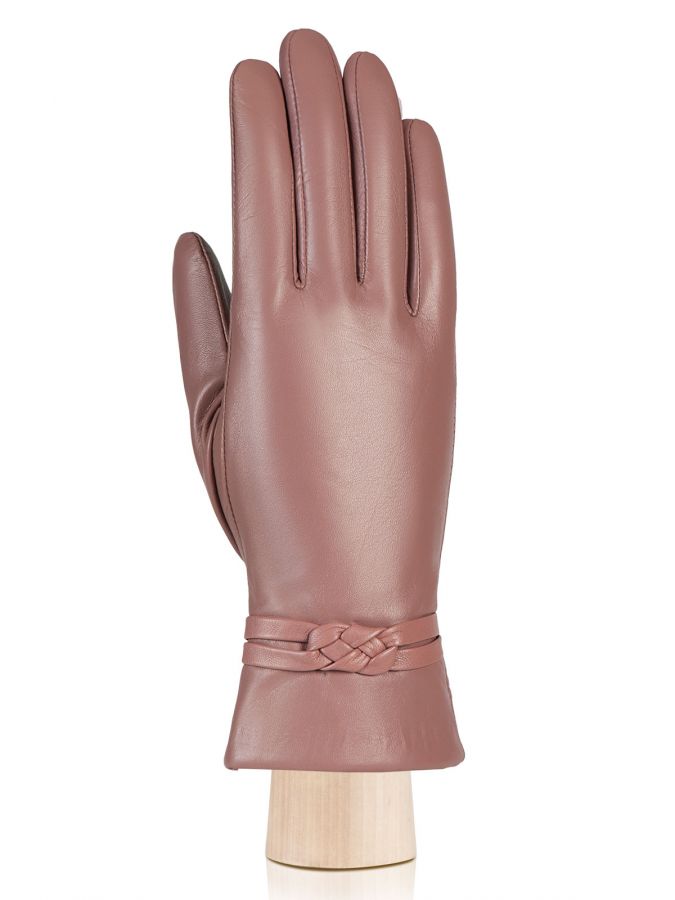 Кожаные перчатки с декоративным узелком ELEGANZZA GR01-00023362