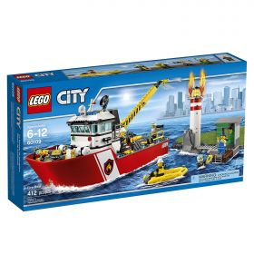 Lego City 60109 Пожарный катер #