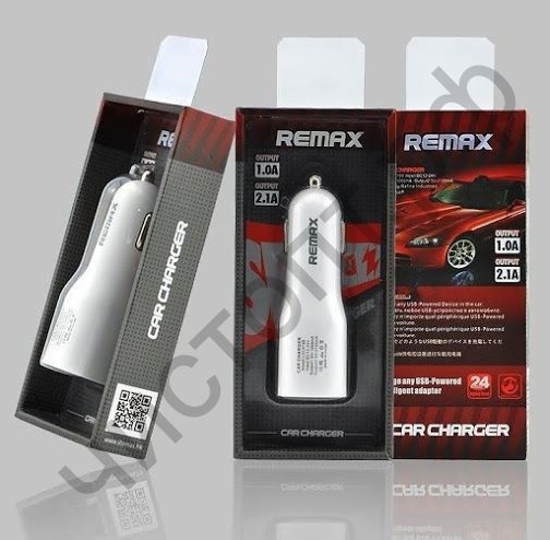 АЗУ Remax X 2.1A CC201 с 2 USB выходами реплика