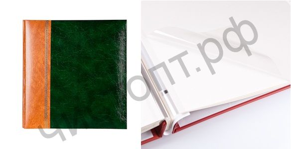 Ф/альбом PATA CVT04003 цвет-зеленый, 20 листов, 21х22,5см (24) Суперцена !!!