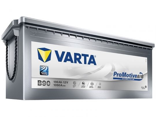 Автомобильный аккумулятор АКБ VARTA (ВАРТА) Promotive EFB 690 500 105 B90 190Ач (3)
