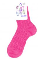 Розовые ажурные носочки