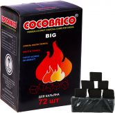 Уголь кокосовый для кальяна Cocobrico BIG (72 шт)