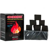 Уголь кокосовый для кальяна Cocobrico (24 шт)