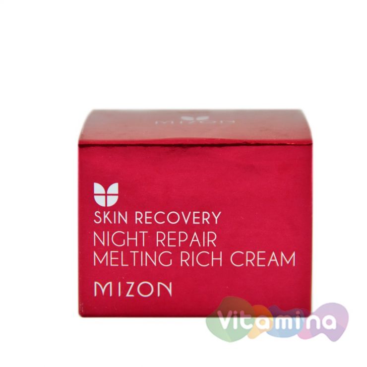 Антивозрастной ночной крем 50 мл. - Mizon Night repair melting rich cream