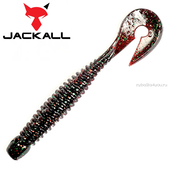 Мягкая приманка Jackall Wobbring 2,5"  / упаковка 10 шт / цвет:  cola bluegill