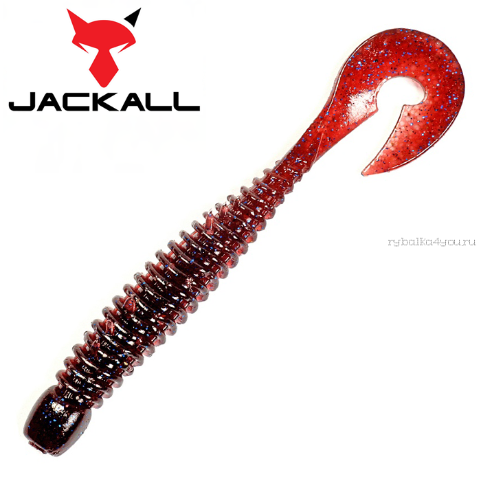 Мягкая приманка Jackall Wobbring 2,5"  / упаковка 10 шт / цвет:  okeechobee craw