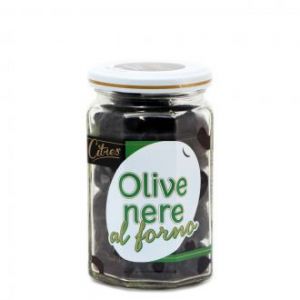 Оливки черные Citres Olive Nere Al Forno - 190 g (Italy)