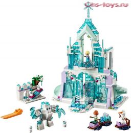 Конструктор PRCK Happy Princess Волшебный ледяной замок Эльзы 37016 (41148) 711 дет.