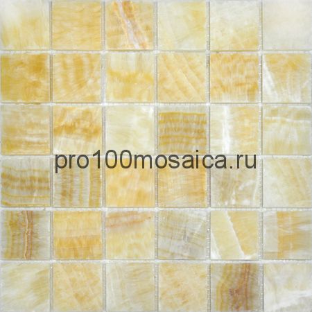 CV20011 Мозаика Onyx Mos.Polished Golden Oniyx 50х50, 305х305х10 мм (Colori Viva)