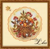 Cross stitch pattern "Autumn gifts".