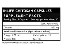 Хитозан в капсулах для контроля веса Инлайф | INLIFE Chitosan Supplement