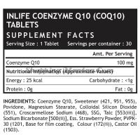 Коэнзим Q10 (убихинон) Инлайф | INLIFE Coenzyme Q10 (CoQ10) Ubiquinone Supplement