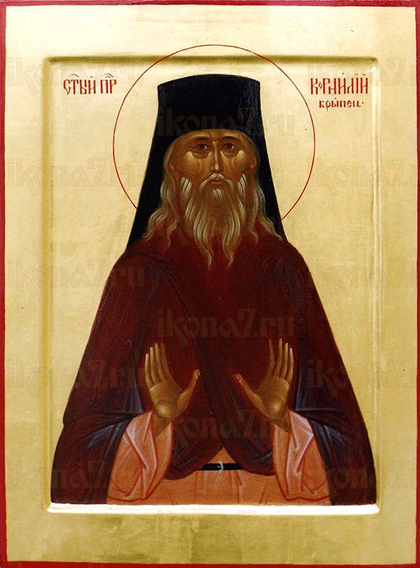Корнилий Крыпецкий (рукописная икона)