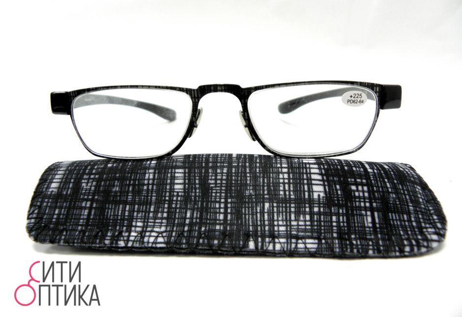Складные очки с диоптриями  в футляре Fedorov 106