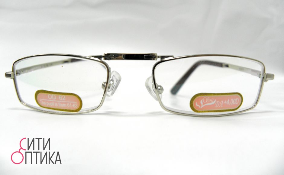 Складные очки с диоптриями  в футляре  Модель 6006