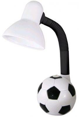 Светильник настольный TDM футбольный мяч E27 40W бело-черный SQ0337-0048