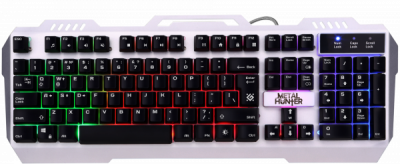 Проводная игровая клавиатура Metal Hunter GK-140L RU,RGB подсветка,19 Anti-Ghost