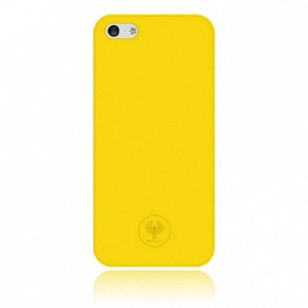 Чехол Red Angel Ultra Thin для iPhone 5/5S/SE желтый