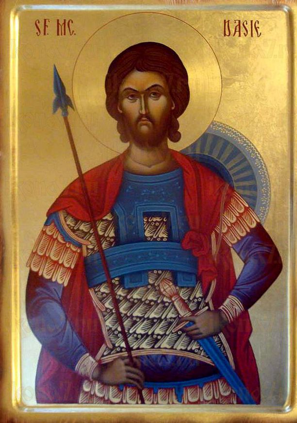 Дасий Никомидийский  (рукописная икона)