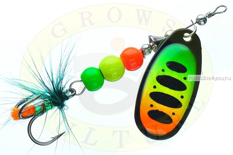 Блесна Grows Culture Ball Bearing Spinner 3.0 #   / цвет:  №3 / 6,5 гр / 3,2 см