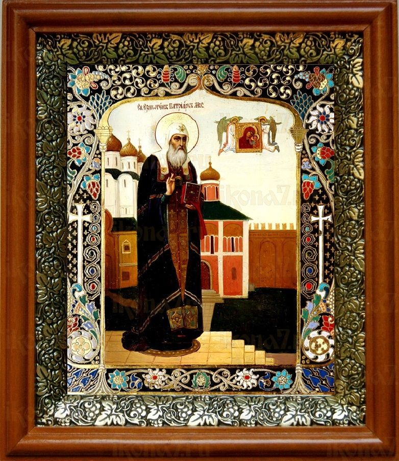 Ермоген, патриарх Московский (19х22), светлый киот