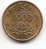 1.000 лир (Регулярный выпуск) Турция 1995