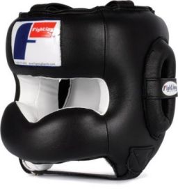 Шлем боксерский тренировочный Fighting Sport с защитным бампером FSCHG