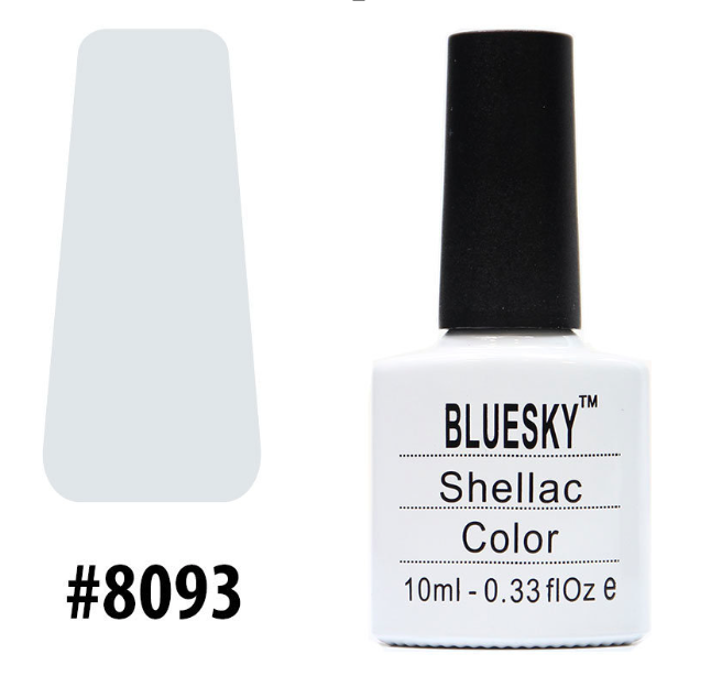 Гель-лак Bluesky Shellac Color 10ml №8093 Белый