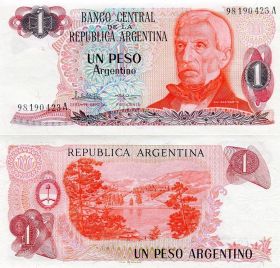 Аргентина - 1 Песо 1983 UNC