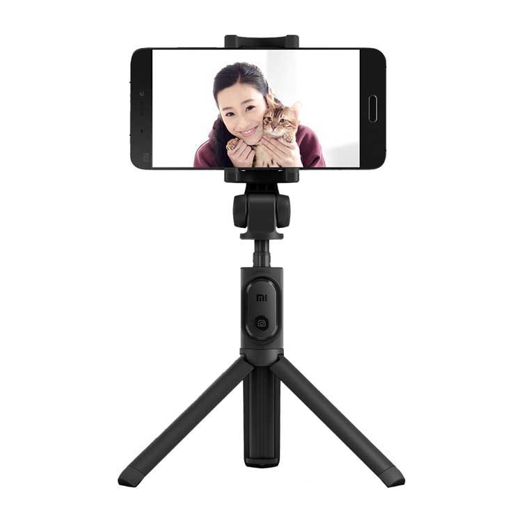 Монопод Xiaomi Selfie Stick Tripod (С пультом/ Черный)