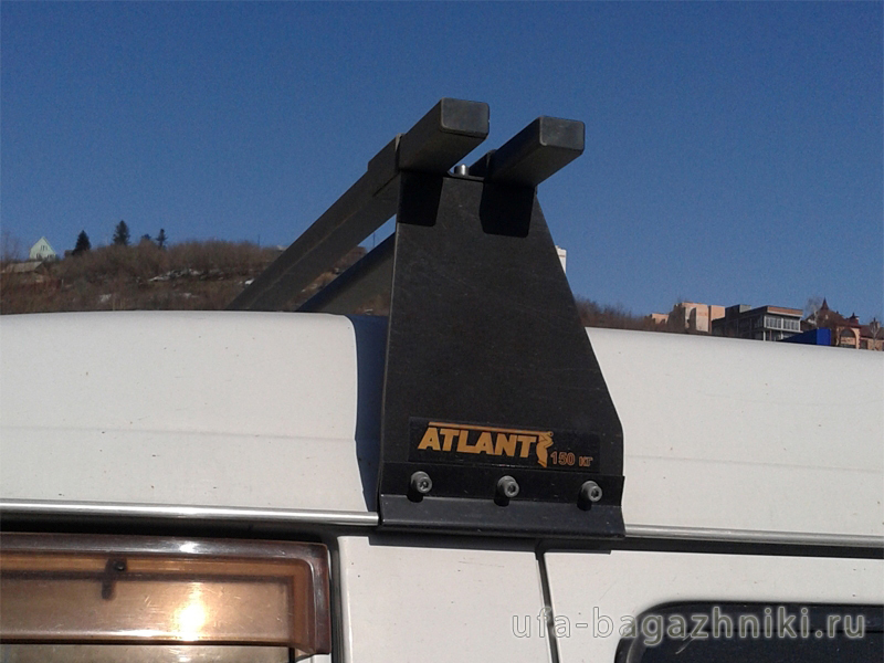 Багажник на крышу ГАЗ Соболь, Атлант, стальные дуги