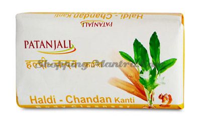 Мыло для лица и тела Куркума&Сандал Патанджали | Divya Patanjali Haldi Chandan Soap