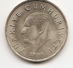 Мустафа Кемаль Ататюрк 50 000 лир Турция 1996