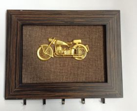 Ключница деревянная "Мотоцикл" (12382)