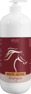 WHITE HORSE Shampoo шампунь для светлых лошадей 400 и 1000 мл Over-horse