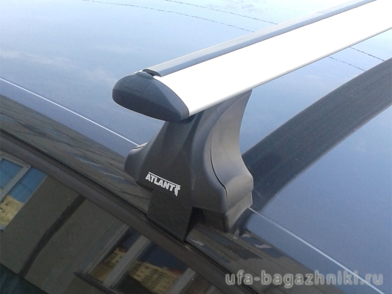 Багажник на крышу Toyota Avensis, Атлант, крыловидные дуги, опора Е