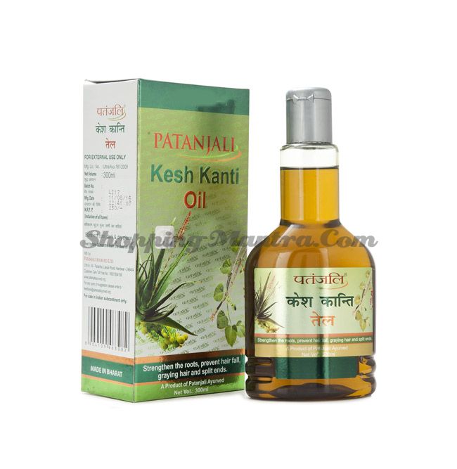 Укрепляющее масло для волос Патанджали Аюрведа (Divya Patanjali Kesh Kanti Hair Oil)