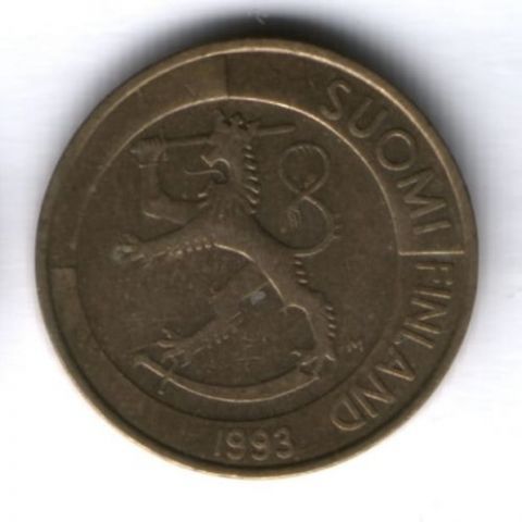 1 марка 1993 г. Финляндия