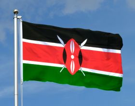 Флаг Кении государственный 90х150 см