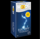 ПРЕЗЕРВАТИВЫ Moods Silver Electrify Condoms-12 шт