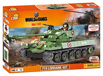 КОБИ World of Tanks - Ф19 Лорейн 40Т COBI-3025