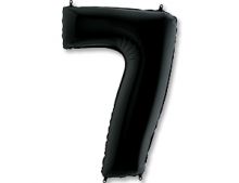 Фигура "7", 40"/ 102 см, чёрный, Grabo