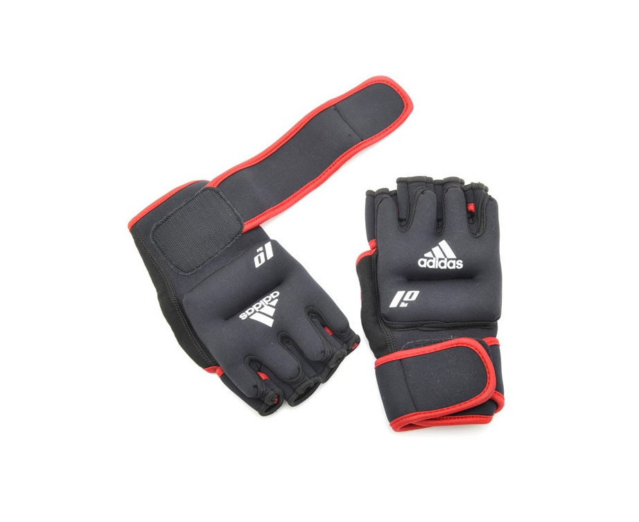 muy rastro Artículos de primera necesidad Перчатки с утяжелителями чёрные 0.5 кг Adidas Weighted Gloves ADWT-10702 /  перчатки с утяжелителями чёрные 0,5кг Adidas Weighted Gloves ADWT-10702