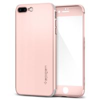 Чехол Spigen Thin Fit 360 для iPhone 8/7 Plus (5.5) розовое золото