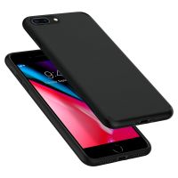 Чехол Spigen Liquid Crystal для iPhone 8/7 Plus (5.5) матово-черный