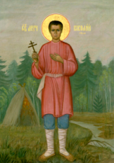 Николай Гусев (рукописная икона)