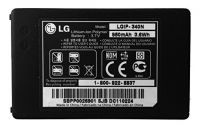 Аккумулятор LG GR500 Xenon/GT350/... (IP-340N) Оригинал